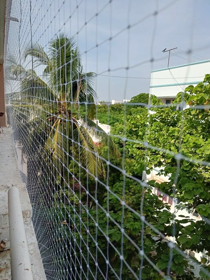 Balcony Safety Nets installation in RMV Extension Bengaluru by Sarathi Balcony Nets