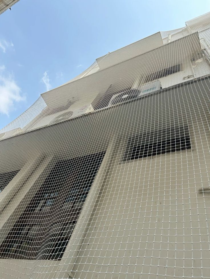 Duct Area Safety Nets installation in Bengaluru by Sarathi Safety Nets